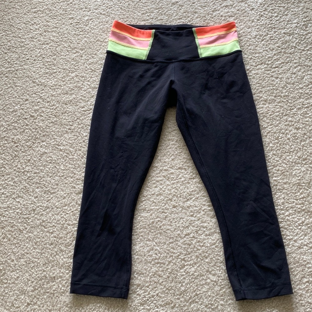 Lululemon Yoga Capris size 6